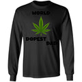 Worlds dopest dad happy father's day 2020-01 G240 LS Ultra Cotton T-Shirt