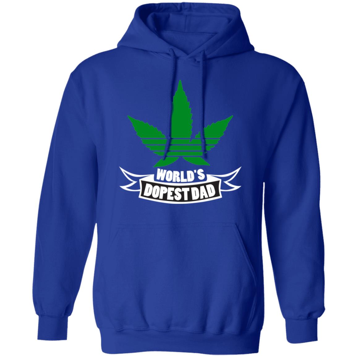 Worlds dopest dad-01 G185 Pullover Hoodie 8 oz.