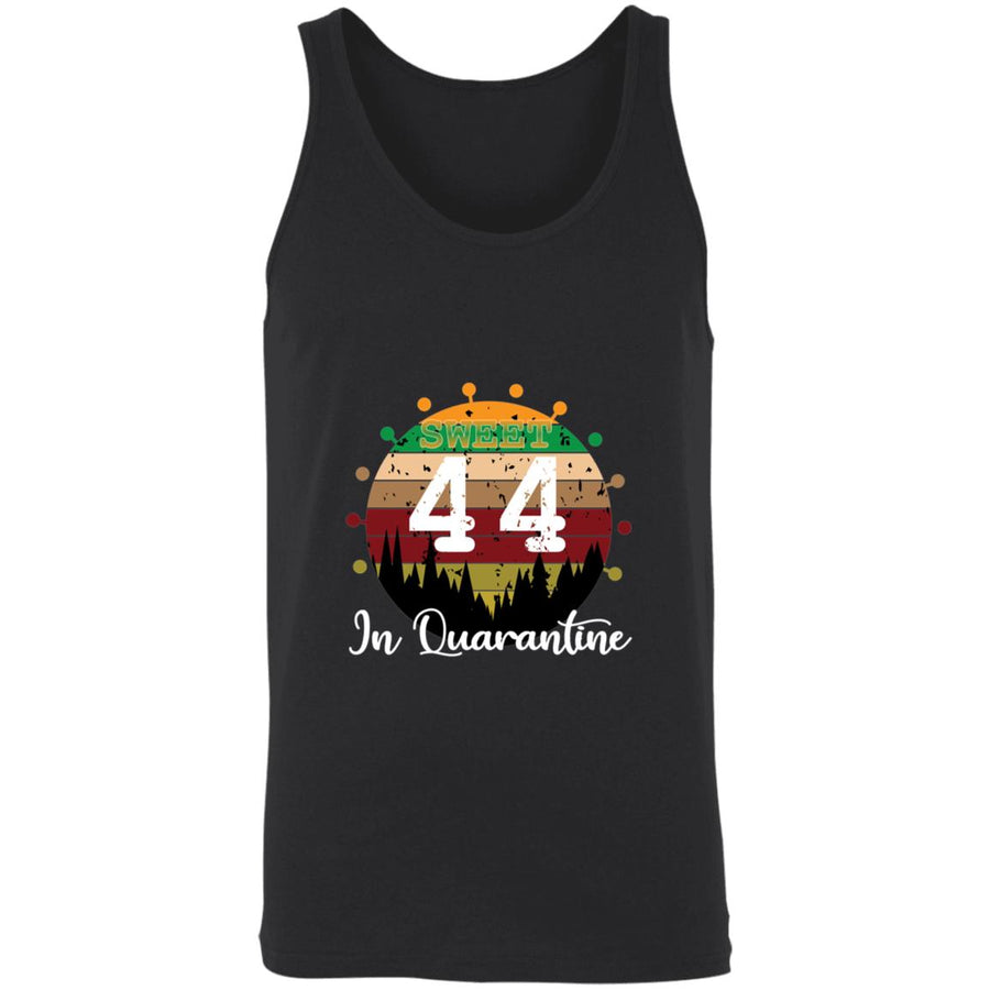 Sweet 44 Birthday in Quarantine-27 3480 Unisex Tank