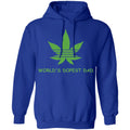 World's dopest dad-01 G185 Pullover Hoodie 8 oz.