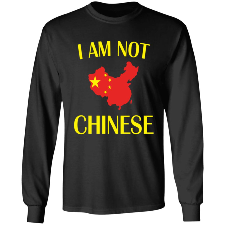 i am not chinese-01 G240 LS Ultra Cotton T-Shirt