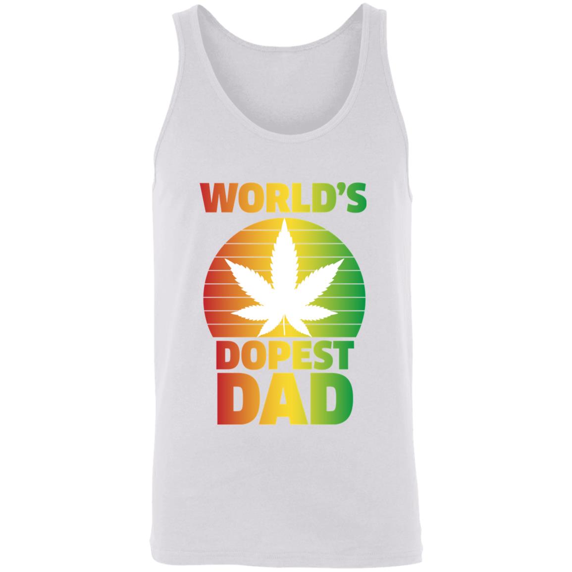 Worlds dopest dad-01 3480 Unisex Tank