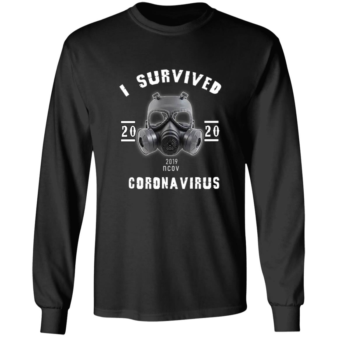 i survived coro-navi-rus1 G240 LS Ultra Cotton T-Shirt