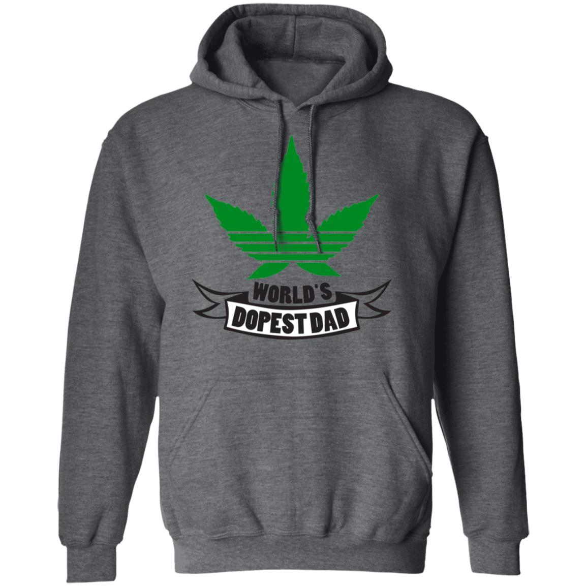 Worlds dopest dad-01 G185 Pullover Hoodie 8 oz.