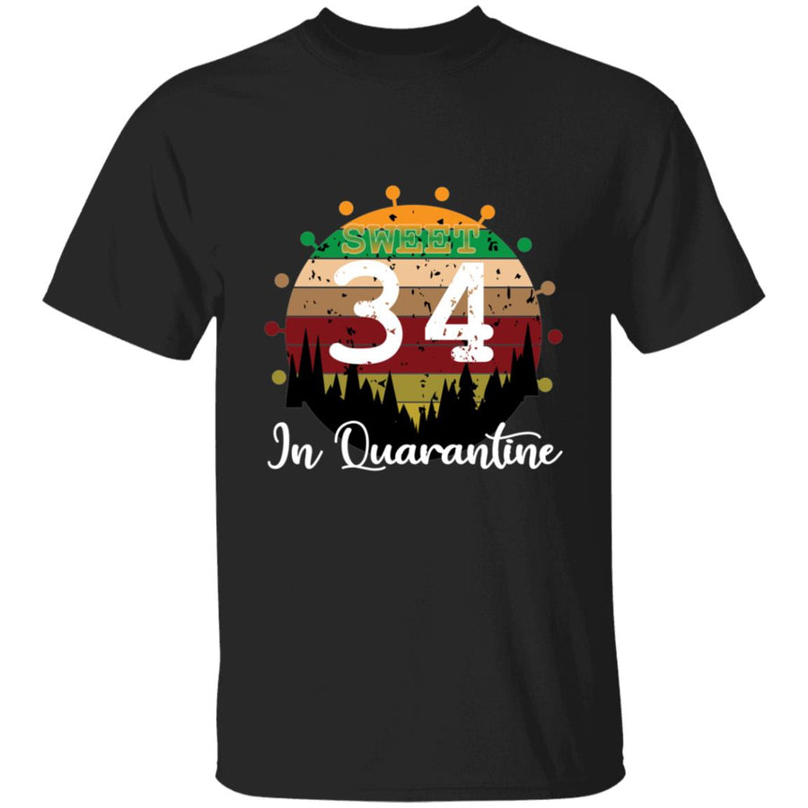 Sweet 34 Birthday in Quarantine-17 G500 5.3 oz. T-Shirt