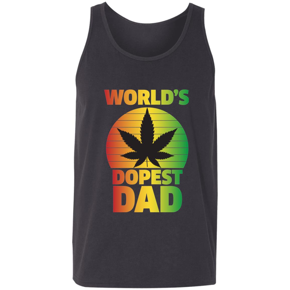 Worlds dopest dad-01 3480 Unisex Tank