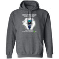 the devil whispered in my ear you're not strong enough to withstand the storm shirt-01 G185 Pullover Hoodie 8 oz.