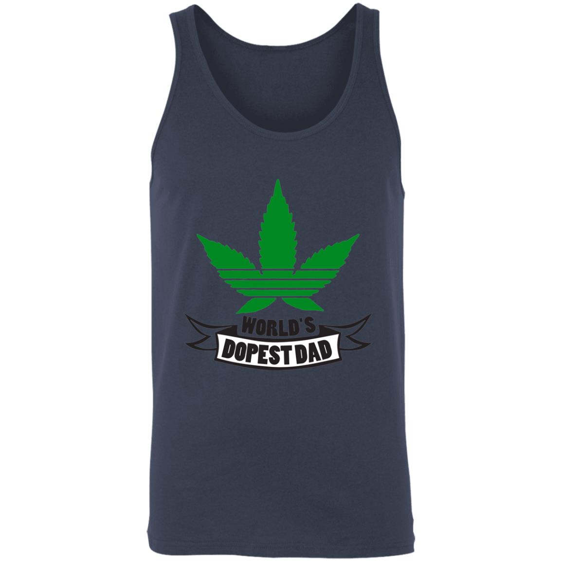 Worlds dopest dad-01 3480 Unisex Tank