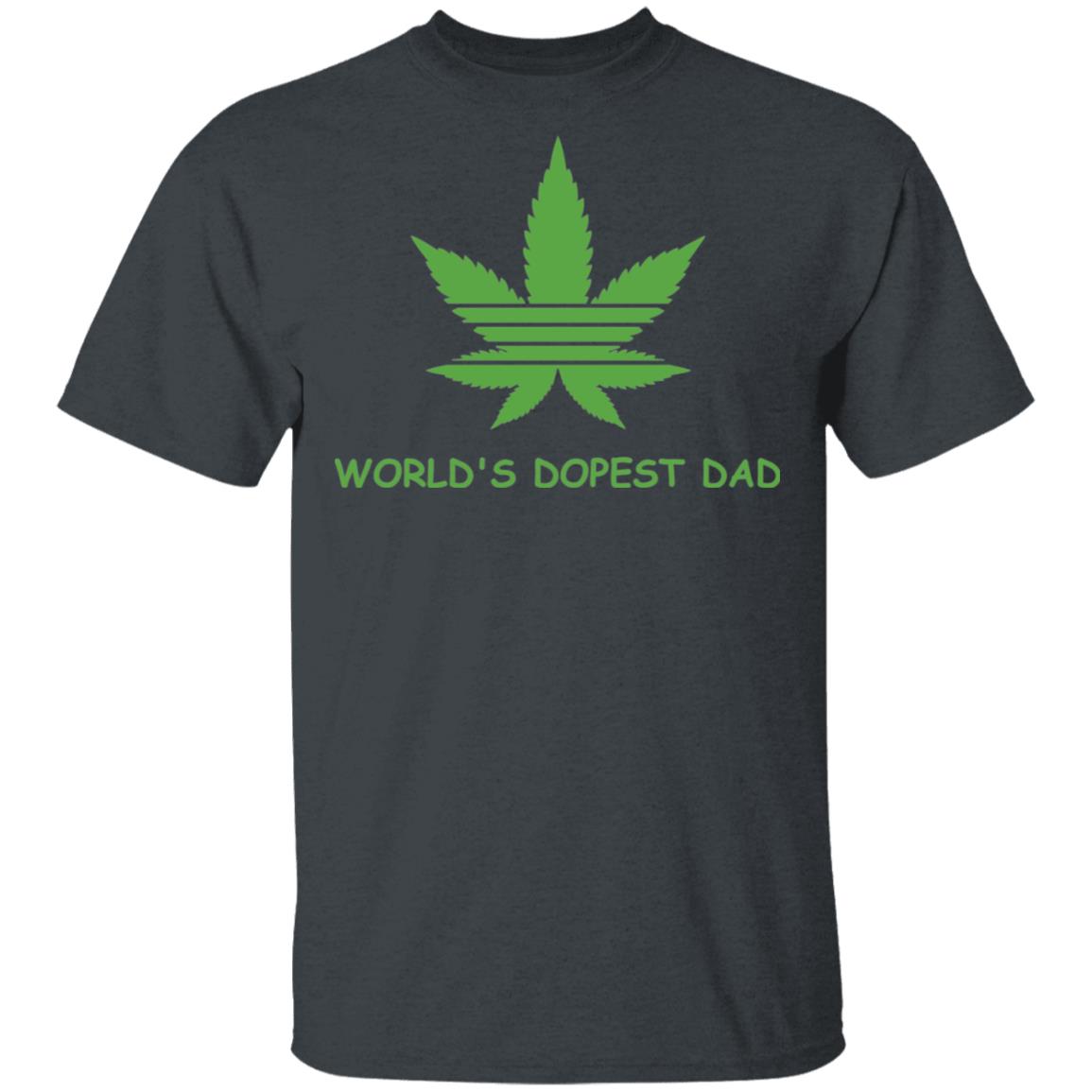 World's dopest dad-01 G500 5.3 oz. T-Shirt