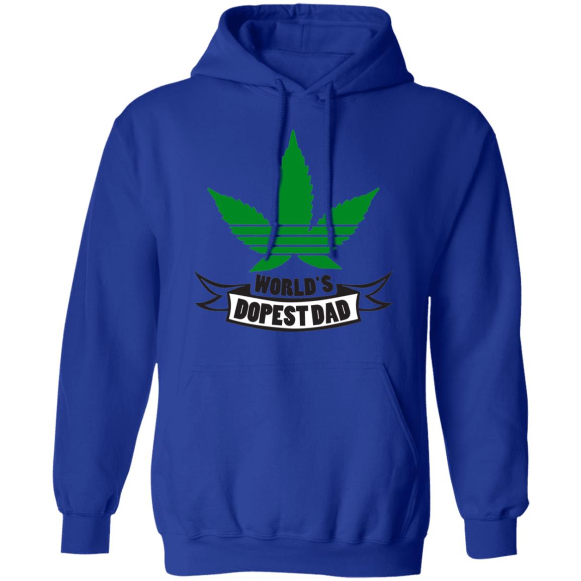 Worlds dopest dad-01 G185 Pullover Hoodie 8 oz.