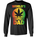 Worlds dopest dad-01 G240 LS Ultra Cotton T-Shirt