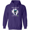 the devil whispered in my ear you're not strong enough to withstand the storm shirt-01 G185 Pullover Hoodie 8 oz.