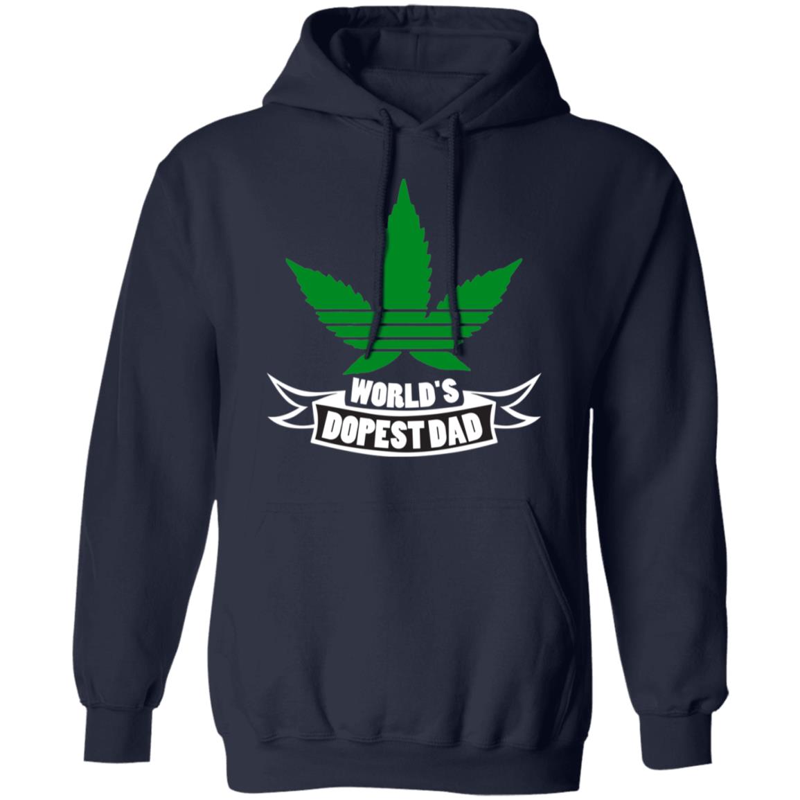 Worlds dopest dad-01 G185 Pullover Hoodie 8 oz.