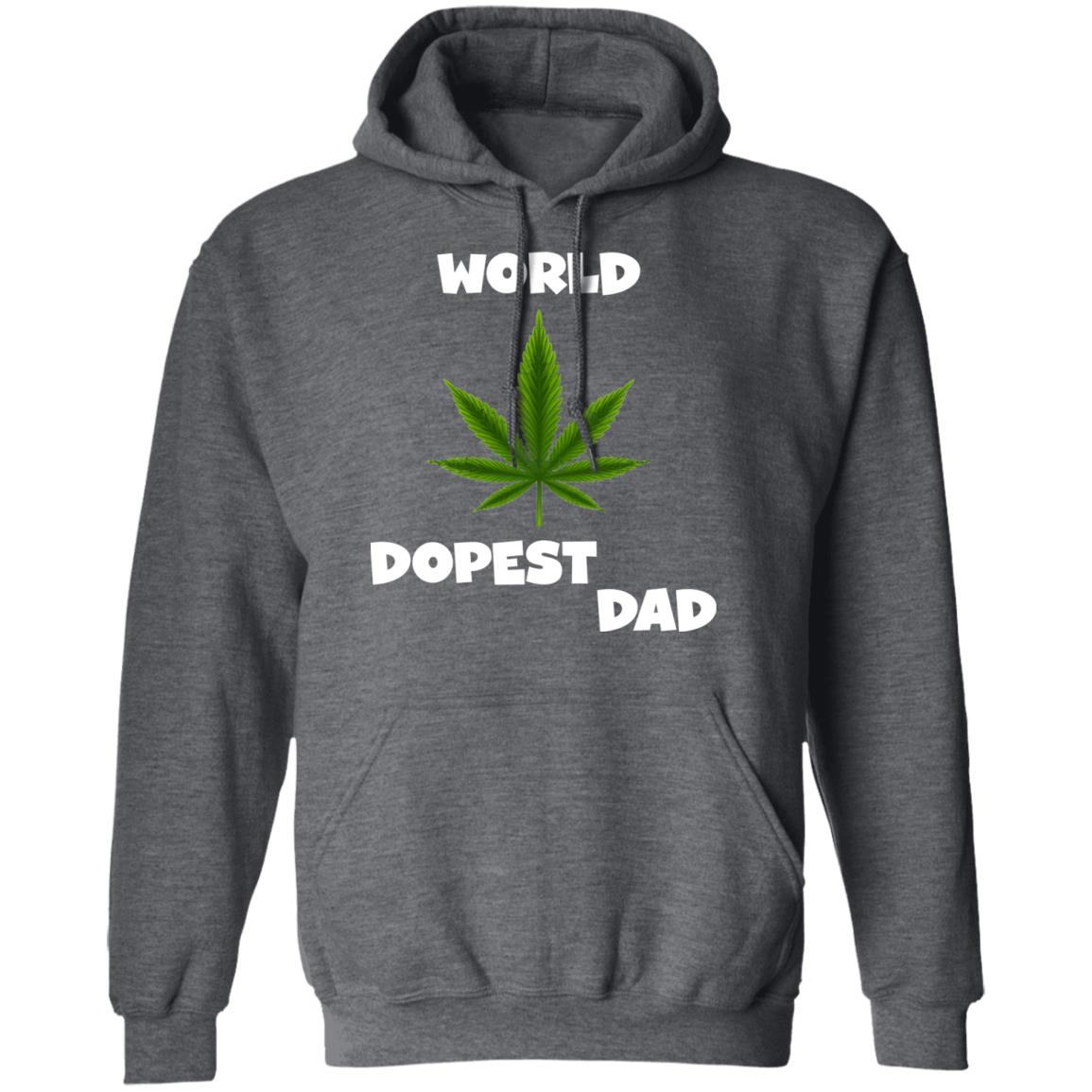 Worlds dopest dad happy father's day 2020-01 G185 Pullover Hoodie 8 oz.
