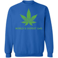 World's dopest dad-01 G180 Crewneck Pullover Sweatshirt  8 oz.