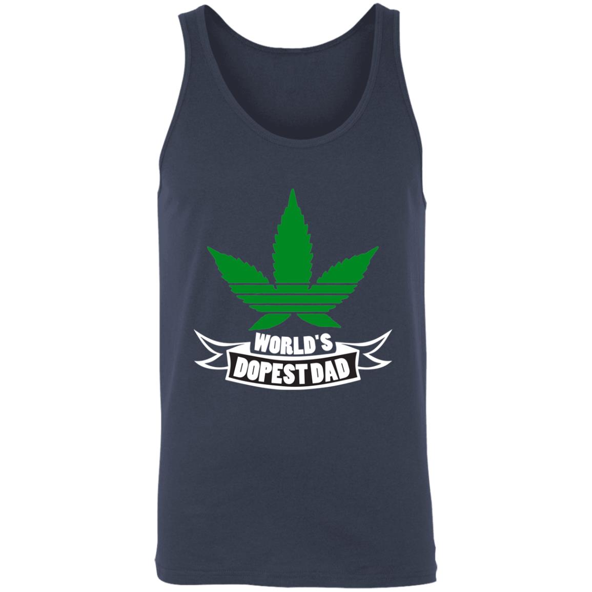 Worlds dopest dad-01 3480 Unisex Tank