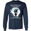 the devil whispered in my ear you're not strong enough to withstand the storm shirt-01 G240 LS Ultra Cotton T-Shirt