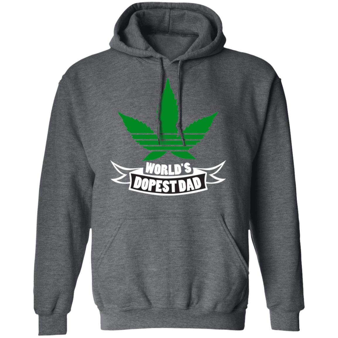 Worlds dopest dad-01 G185 Pullover Hoodie 8 oz.