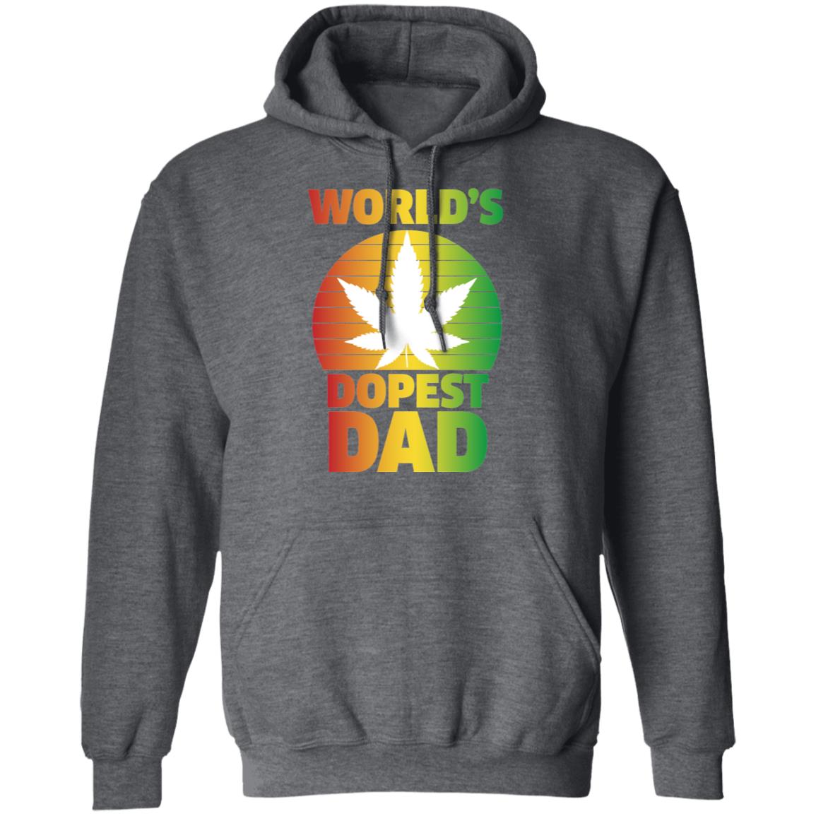 Worlds dopest dad-01 G185 Pullover Hoodie 8 oz.